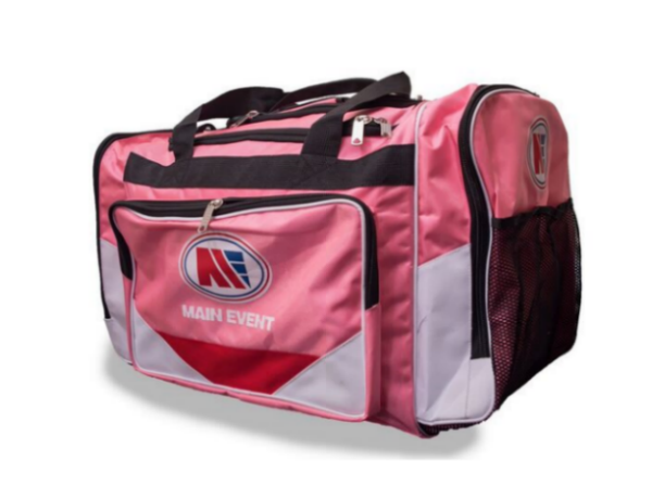 Main Event Boxing Sports Gear Kit Gym Bag Holdall Pink Medium
